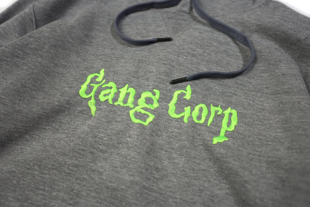 Gang Corp Grey Slime Hoodie