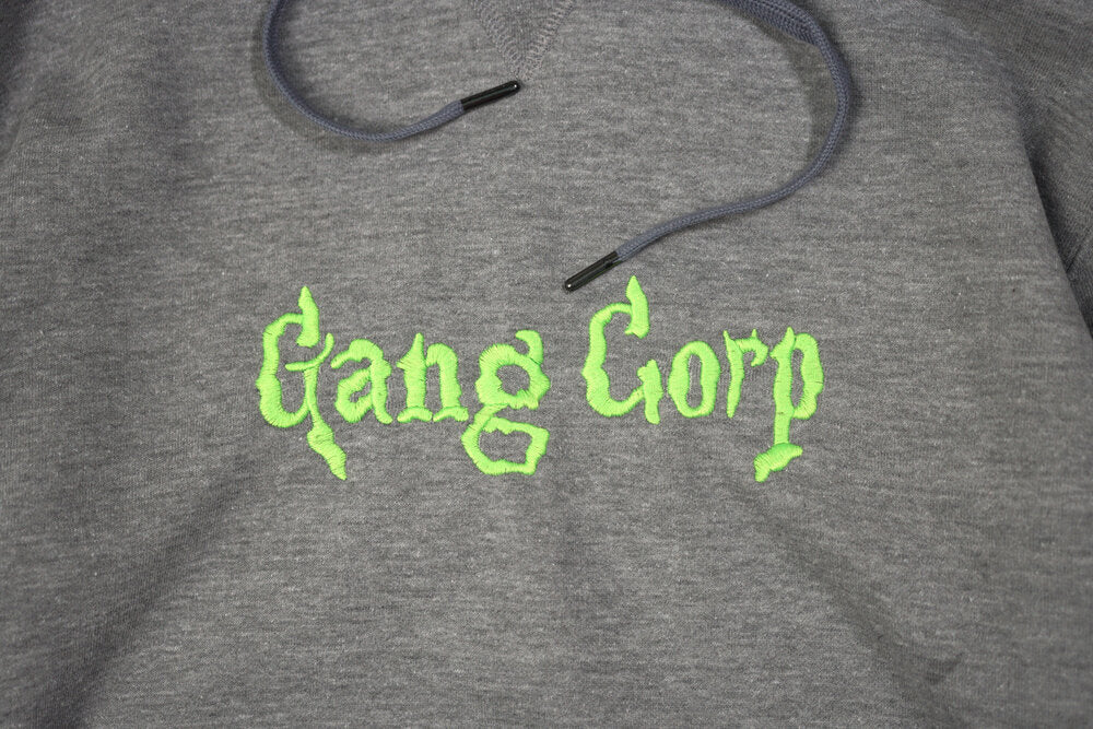 Gang Corp Grey Slime Hoodie