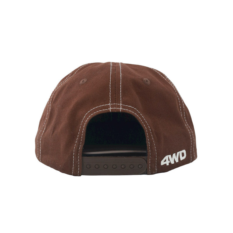 4 Worth Doing Brown Contrast Hat
