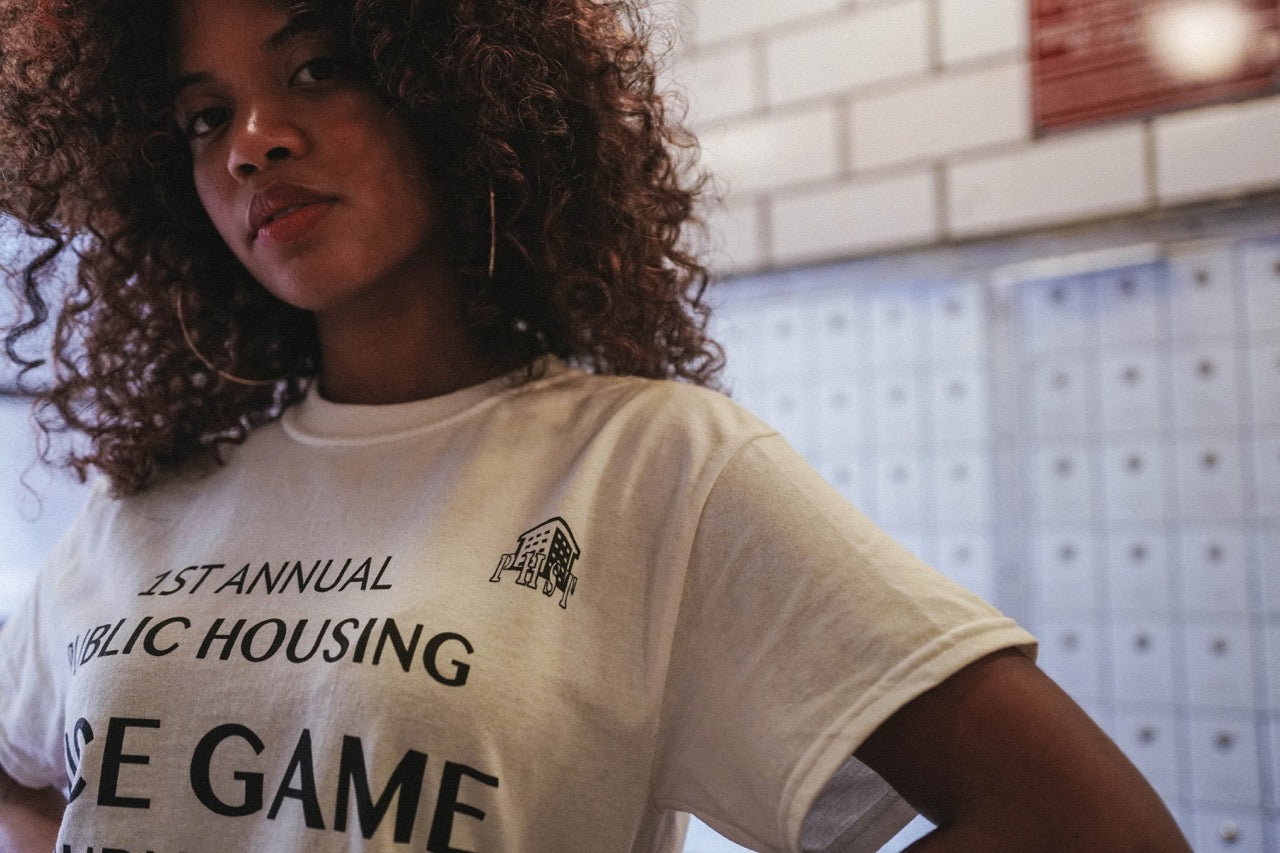 Public Housing Skate Team Dice Game Tournament Tee