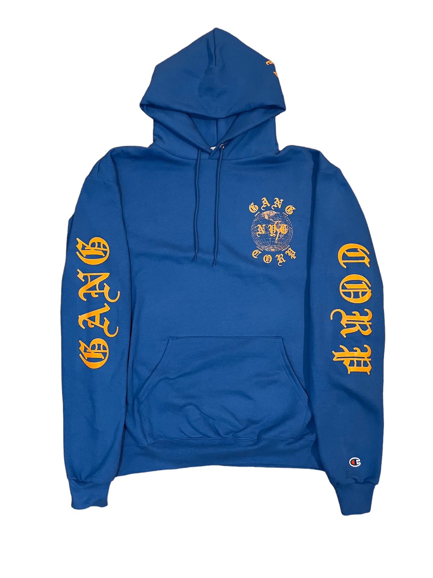 Gang Corp Global Hoodie Blue