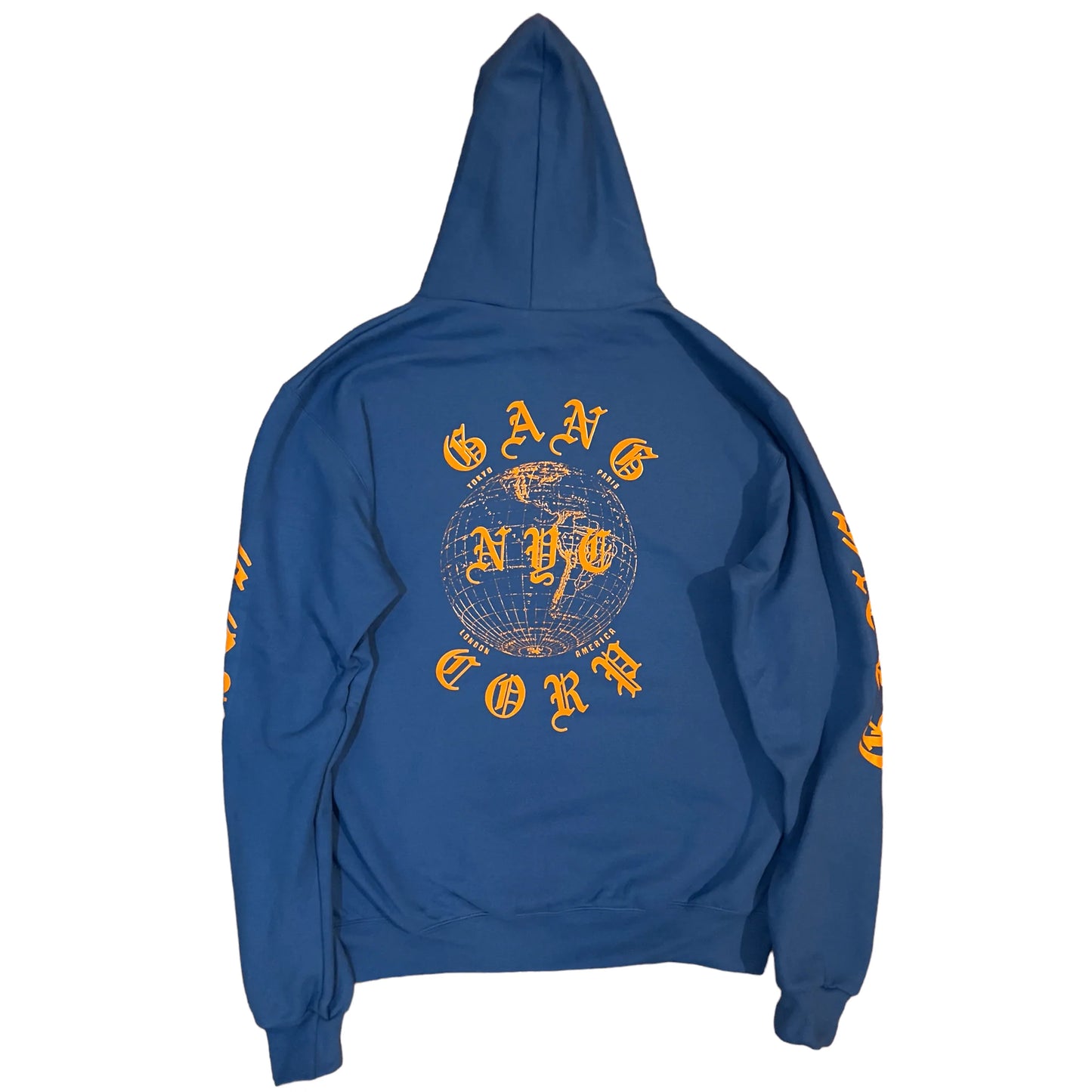 Gang Corp Global Hoodie Blue