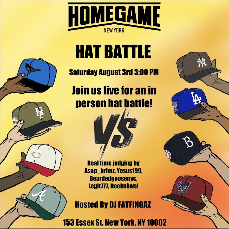 HomeGame Hat battle