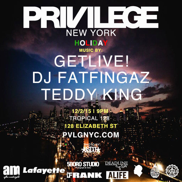 PRIVILEGE New York Holiday Party