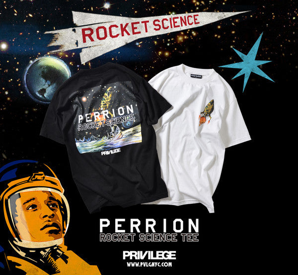 PRIVILEGE x PERRION Rocket Science Tees!