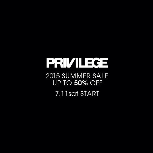 PRIVILEGE New York Summer Sale!