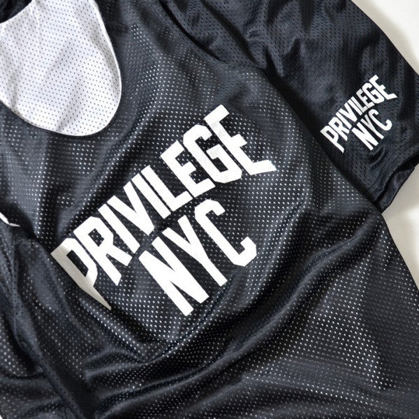 PRIVILEGE NYC Reversible Mesh Jersey & Shorts