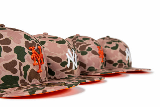 New Era 59Fifty Fitted Hat New York Yankees & Mets Duck Camo Now Available!