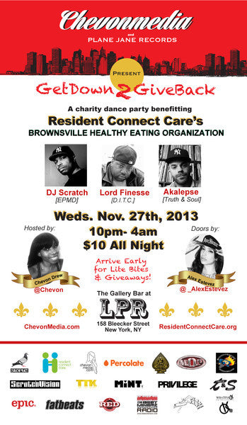 GET DOWN 2 GIVE BACK!