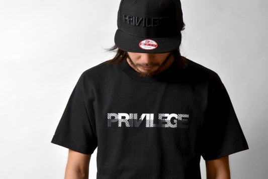 PRIVILEGE Plaid Core Logo Tee | Designed by Jamie Story