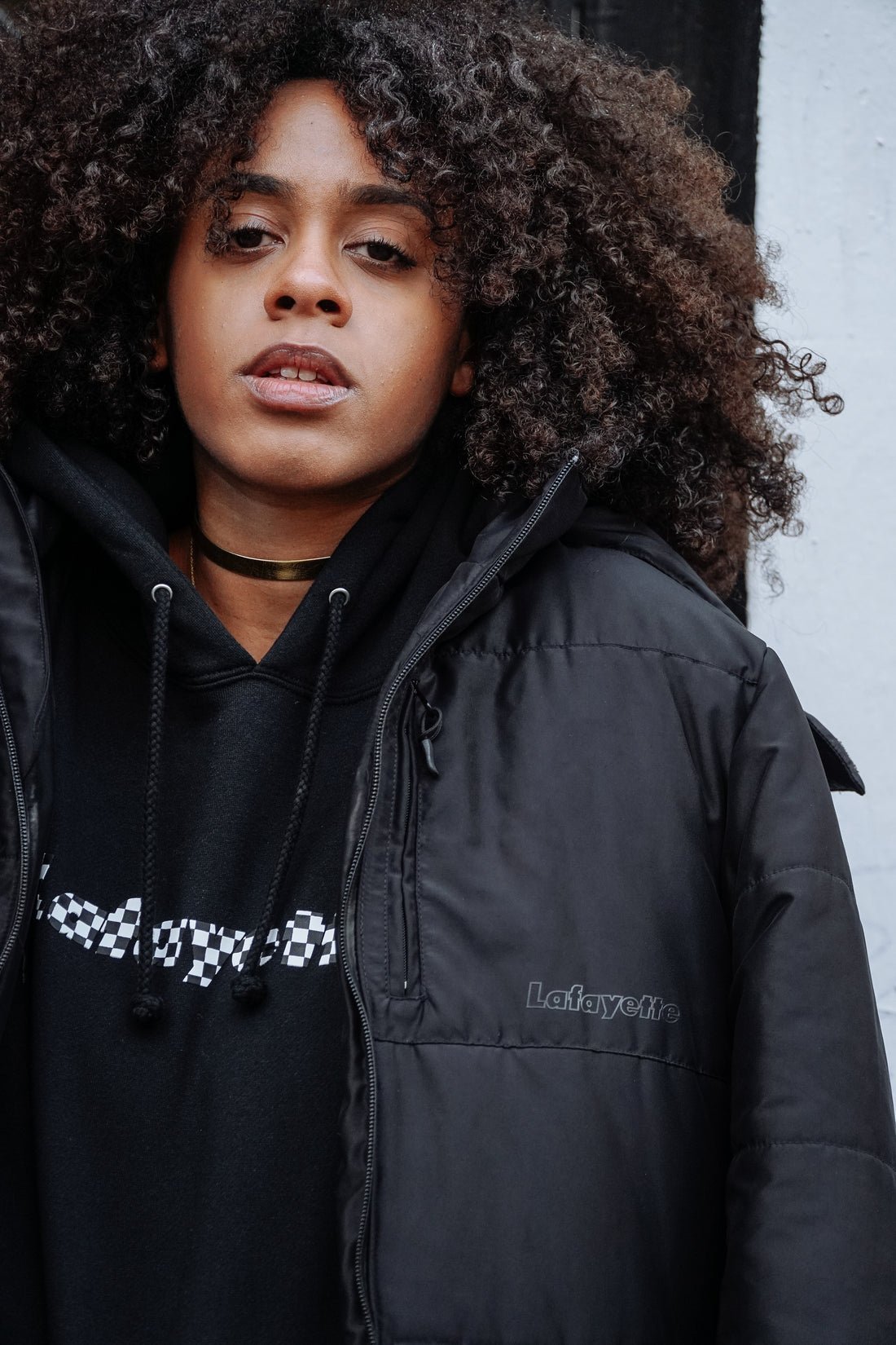 LAFAYETTE CHECKERED HOODIE