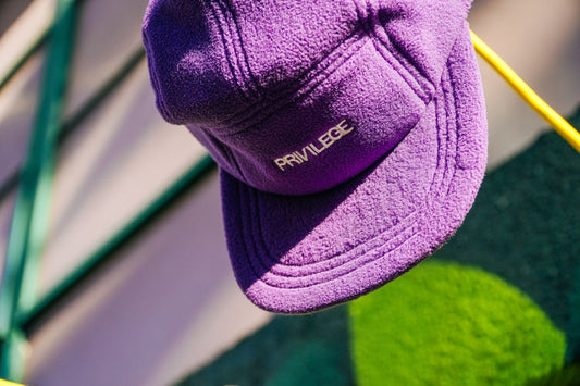 Privilege Core Logo Fleece 5Panel Caps