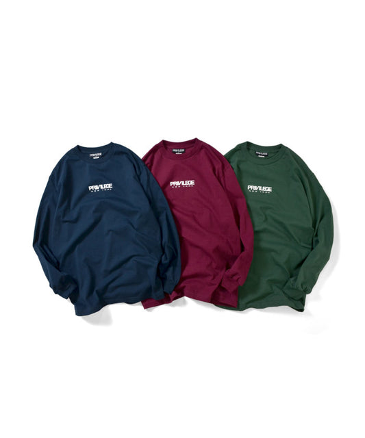 Privilege New York Small Logo L/S Tee Delivery