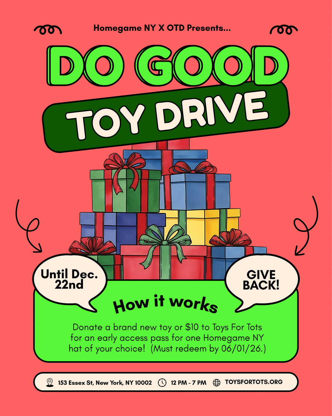 DO GOOD TOY DRIVE
