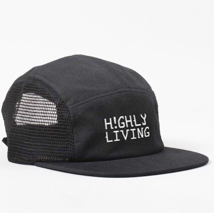 HIGHLY LIVING  5 Panel Mesh Cap now available........
