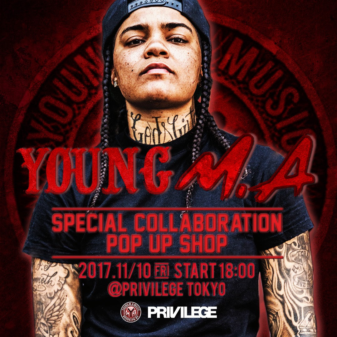 Privilege Tokyo x Young MA Pop Up Shop