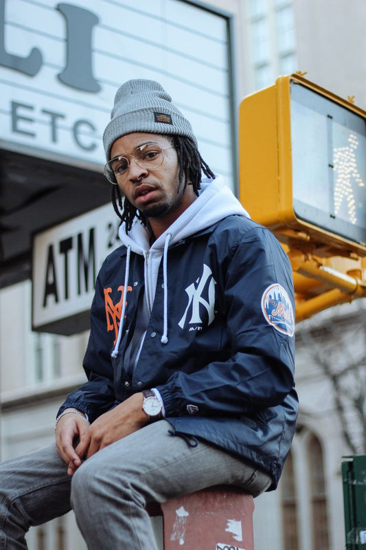 Majestic New York Area Coach Jacket