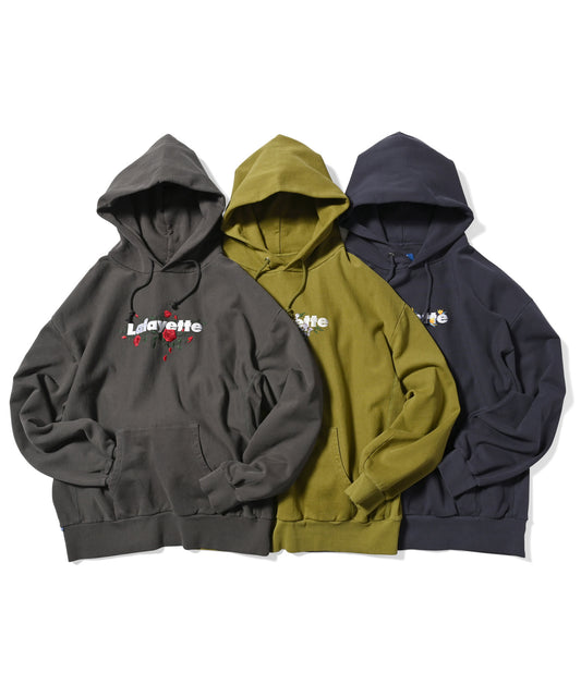 Lafayette 2023 Rose Logo US Cotton Pigment Dyed Hoodie & Crewneck