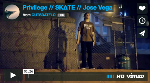 Cutsdatflo // PRIVILEGE NYC Skate // Jose Vega