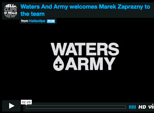 Waters & Army Skate Video