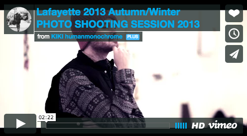 Lafayette 2013 Autumn/Winter LOOKBOOK | Behind the Scenes Video