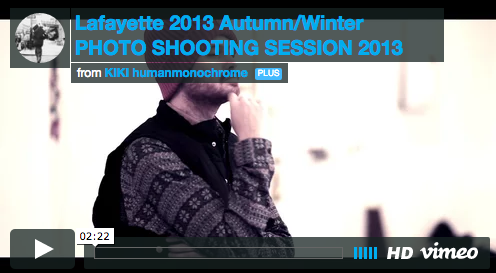 Lafayette 2013 Autumn/Winter LOOKBOOK | Behind the Scenes Video