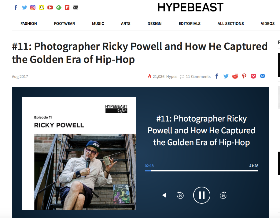 Ricky Powell | Hypebeast Radio