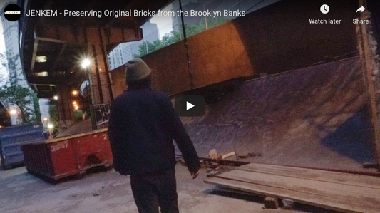 JENKEM - Preserving Original Bricks from the Brooklyn Banks