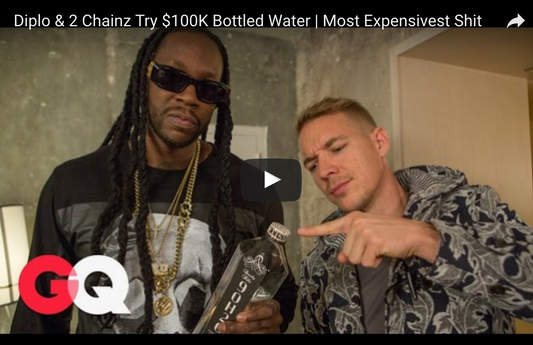 Diplo & 2 Chainz Try $100K Bottled Water | Most Expensivest Shit