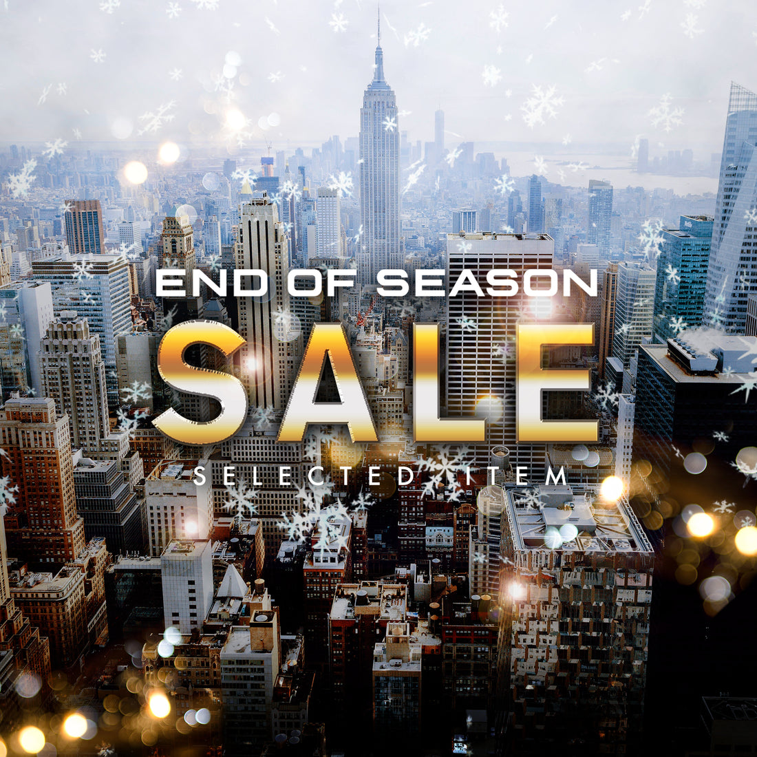 END OF SEASON SALE