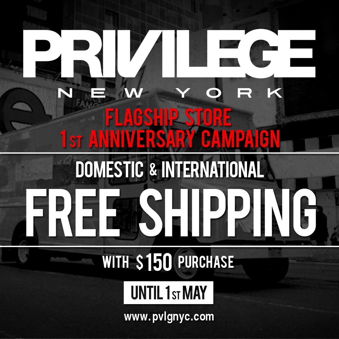 1st Anniversary Campaign - Free Shipping