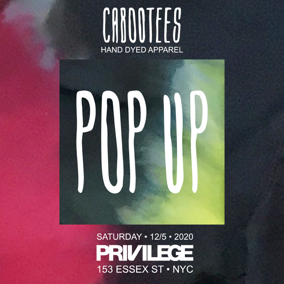 CABOOTEES POP UP SHOP