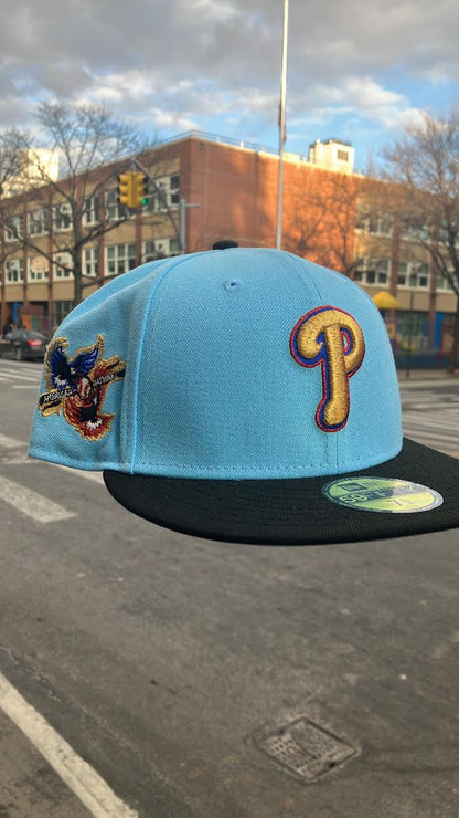 Philadelphia Phillies American League Doscientos Blue/Black 59Fifty New Era Hat