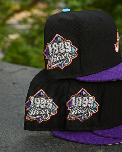 Atlanta Braves 1999 World Series Black/Purple 59Fifty New Era