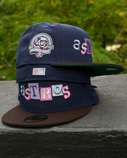 Houston Astros 45 Anniversary Oceanside Blue/Brown 59Fifty New Era