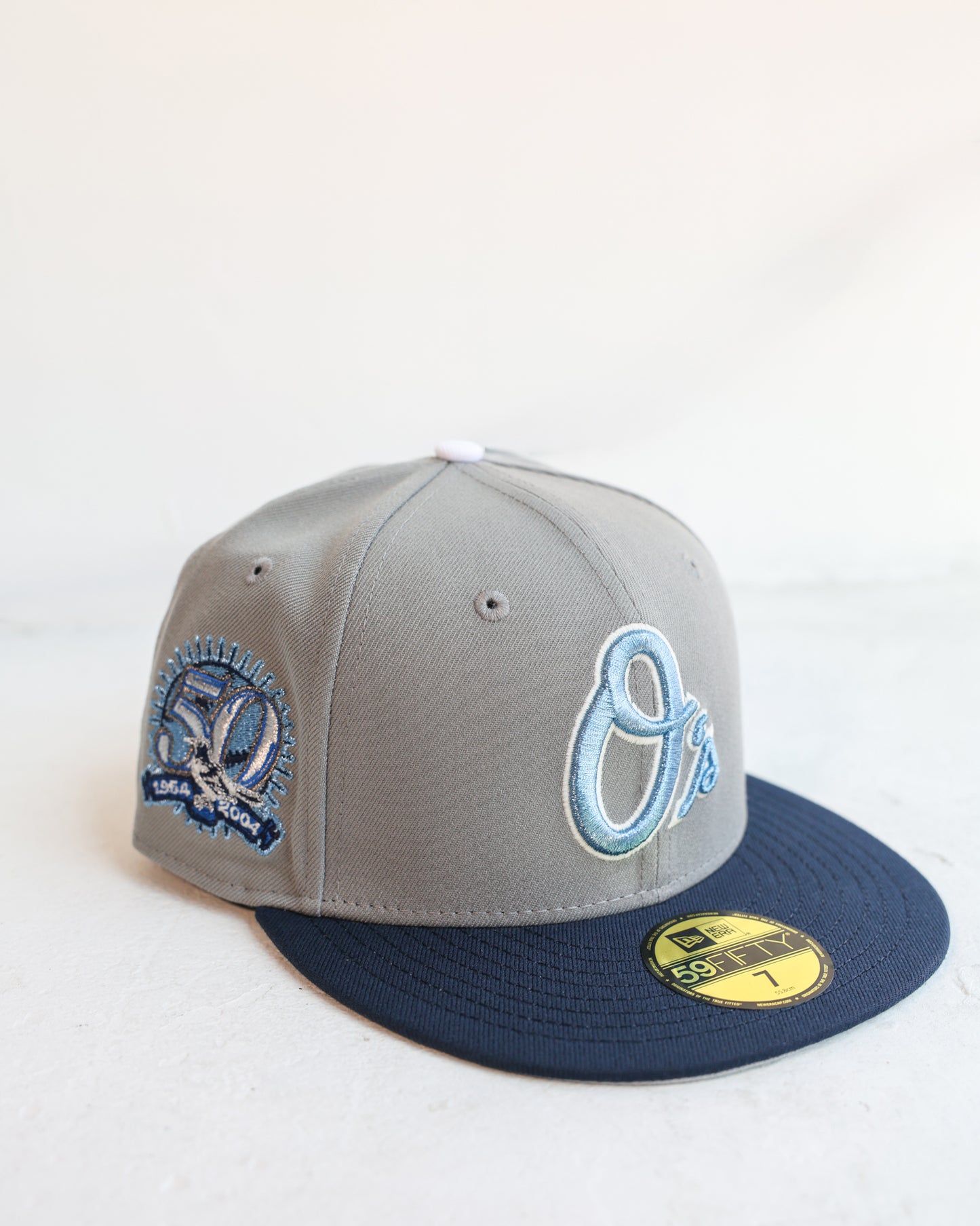 Baltimore Orioles 50th Anniversary Misty Morning/Navy 59Fifty New Era