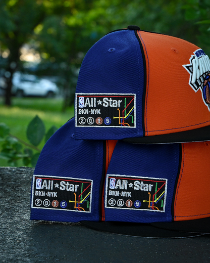 New York Knicks 2015 All Star Orange/Royal/Black 59Fifty New Era