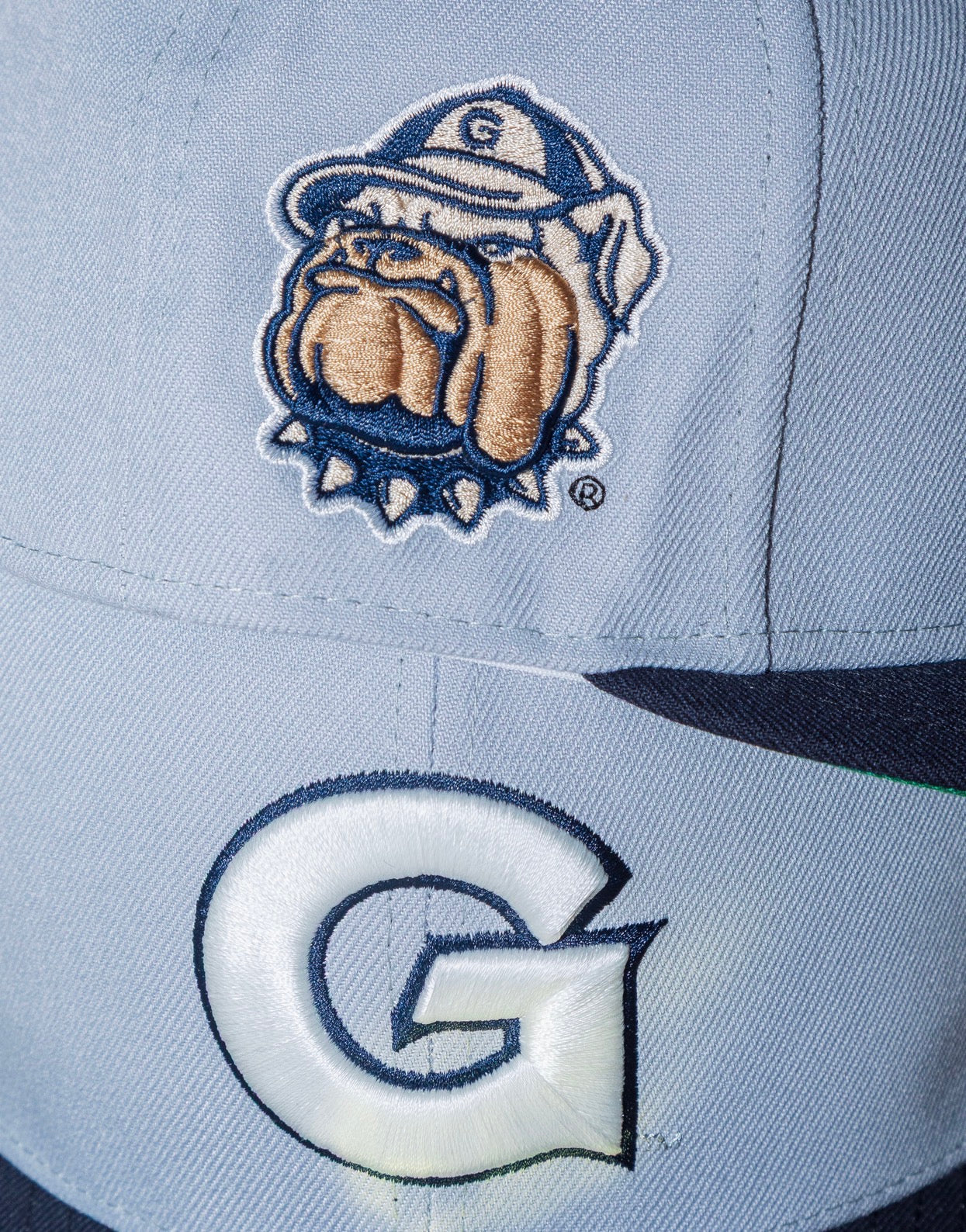 Georgetown Hoyas Misty Morning/Navy 59Fifty New Era