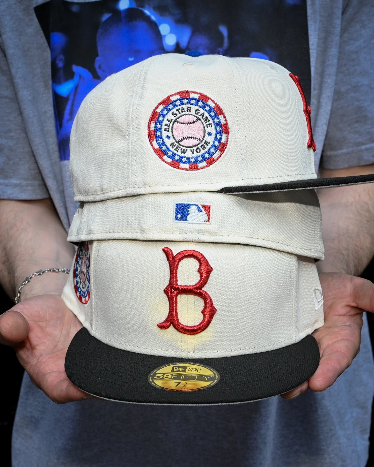 Brooklyn Dodgers 1942 All Star Game Chrome White/Black 59Fifty New Era