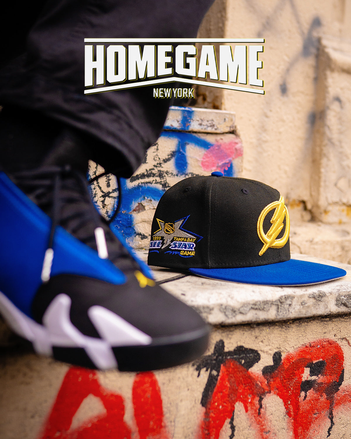 Tampa Bay Lighting 1999 All Star Game Black/Light Royal 59Fifty New Era