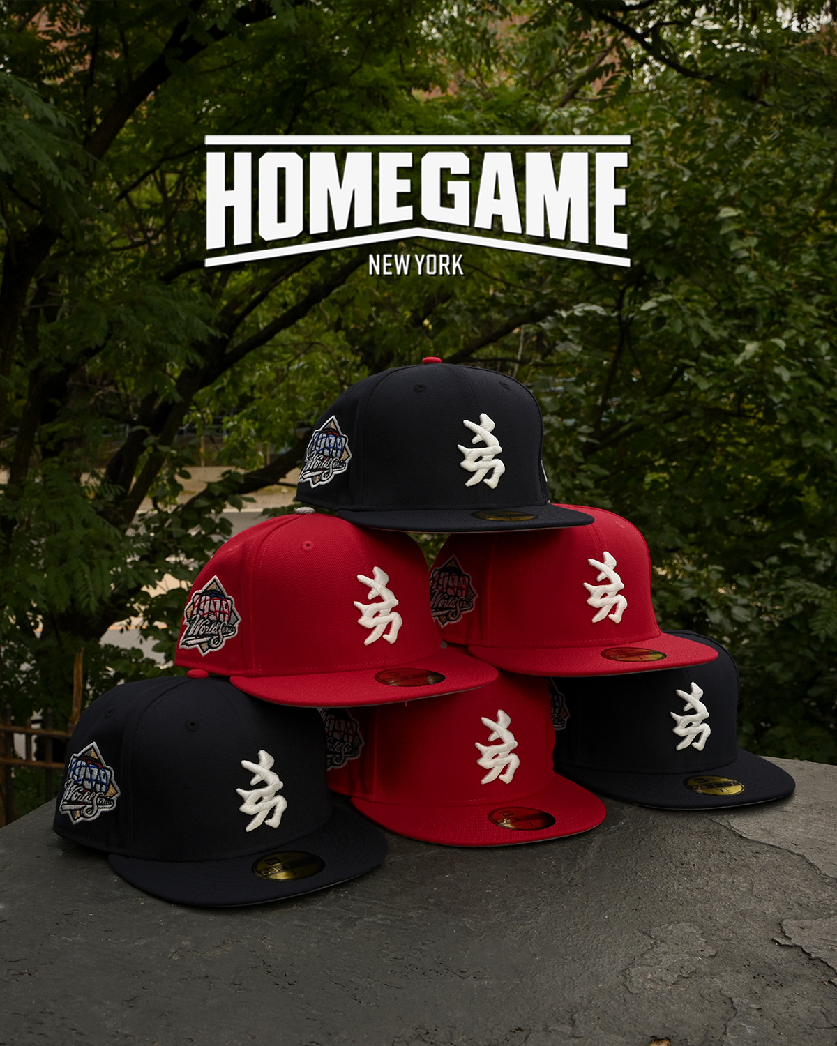 Shock Drop! New York Yankees Kanji 1999 World Series Navy 59Fifty New Era