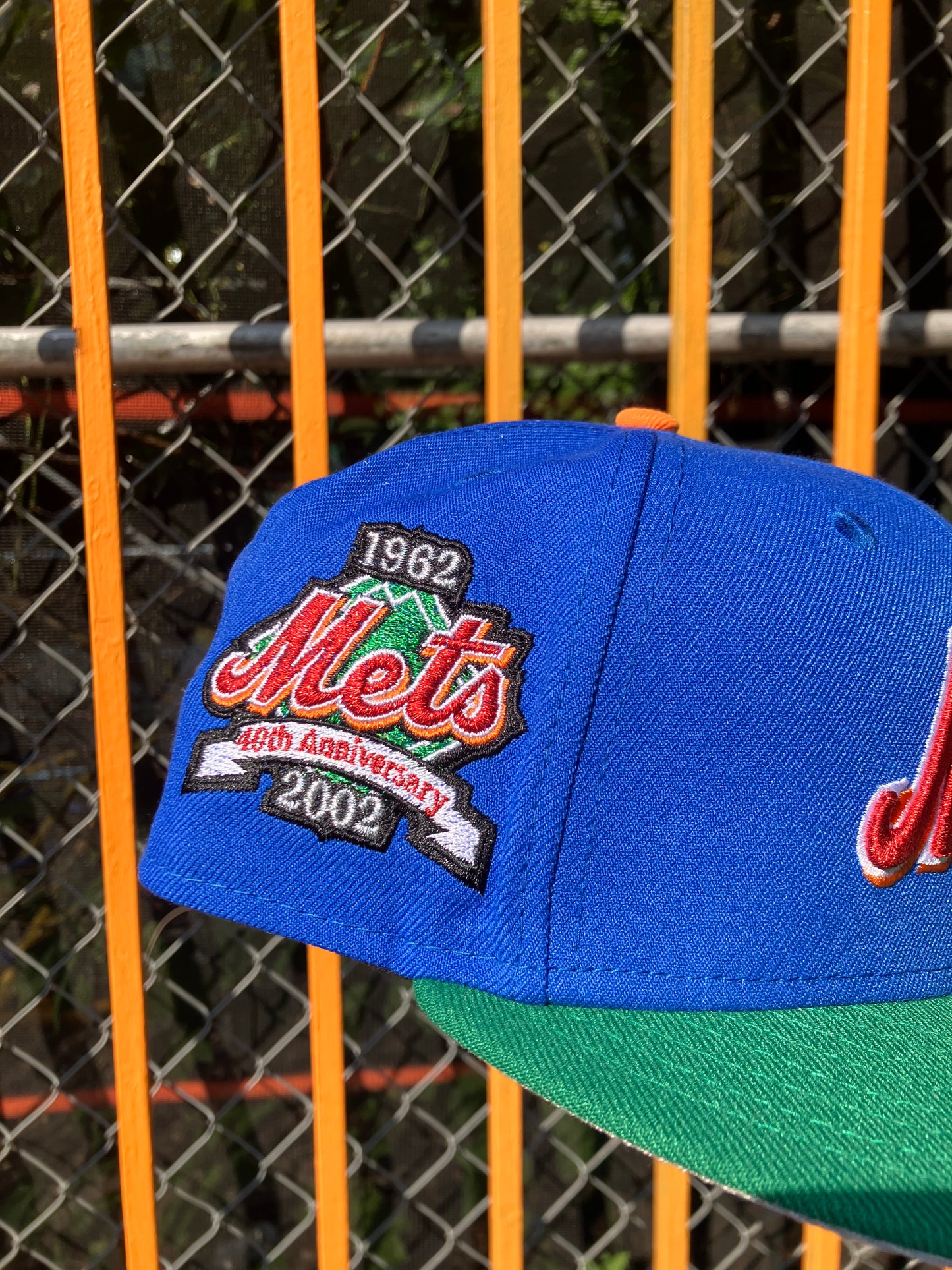 New York Mets 40th Anniversary Blue Blue/Kelly Green 59Fifty New Era