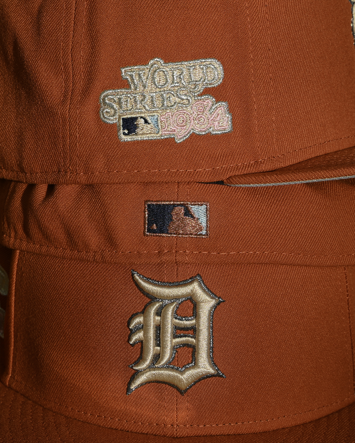 Detroit Tigers 1984 World Series Rust Orange 59Fifty New Era