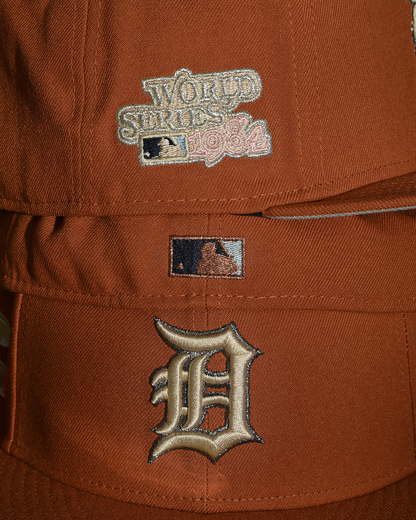 Detroit Tigers 1984 World Series Rust Orange 59Fifty New Era