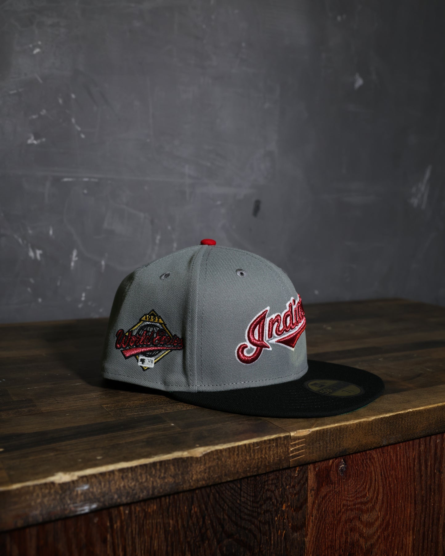 Cleveland Indians 1997 World series Dark Graphite/Black 59Fifty New Era