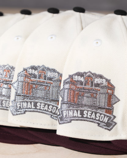 Texas Rangers Final Season Chrome White/Maroon 59Fifty New Era