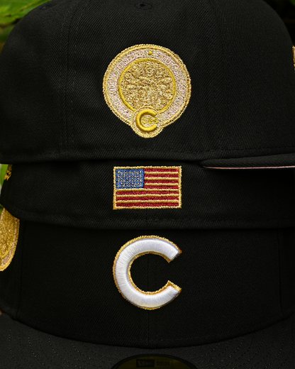 48 HR PRE-ORDER! Chicago Cubs Wrigley Field Black 59Fifty New Era