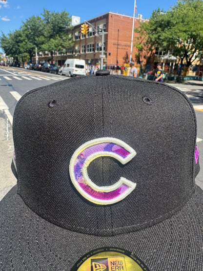 PRE-ORDER Chicago Cubs Be Alert Black 59Fifty New Era