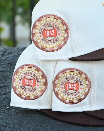 Arizona Diamondbacks 1942 All Star Game Chrome White/Walnut 59Fifty New Era