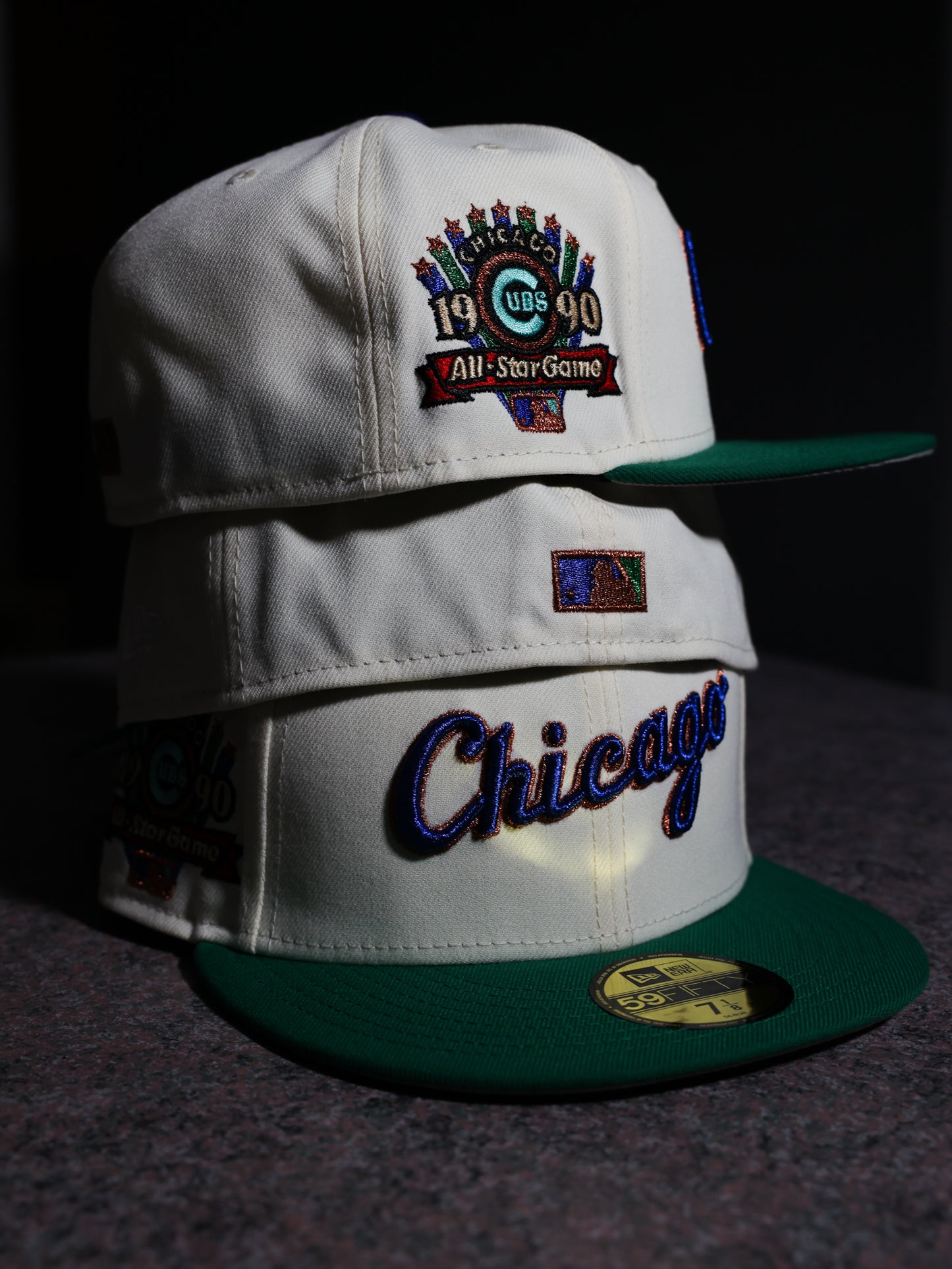 Chicago White Sox 1990 All Star Game Chrome White/Kelly Green 59Fifty New Era